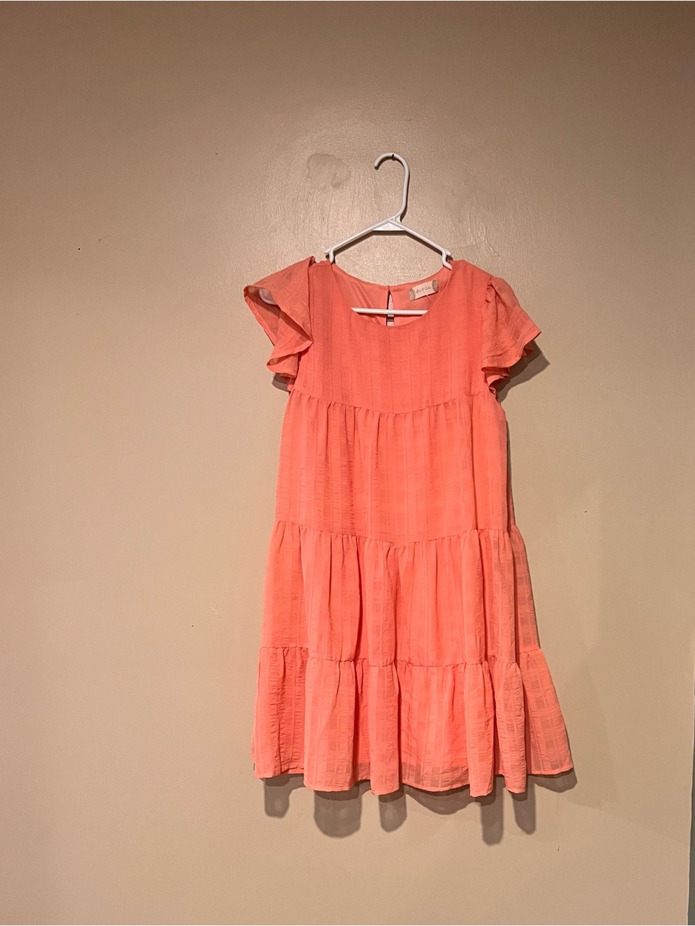 Altard State Womens Size M Coral Short Sleeve Shift Dress